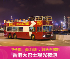 香港观光巴士夜线